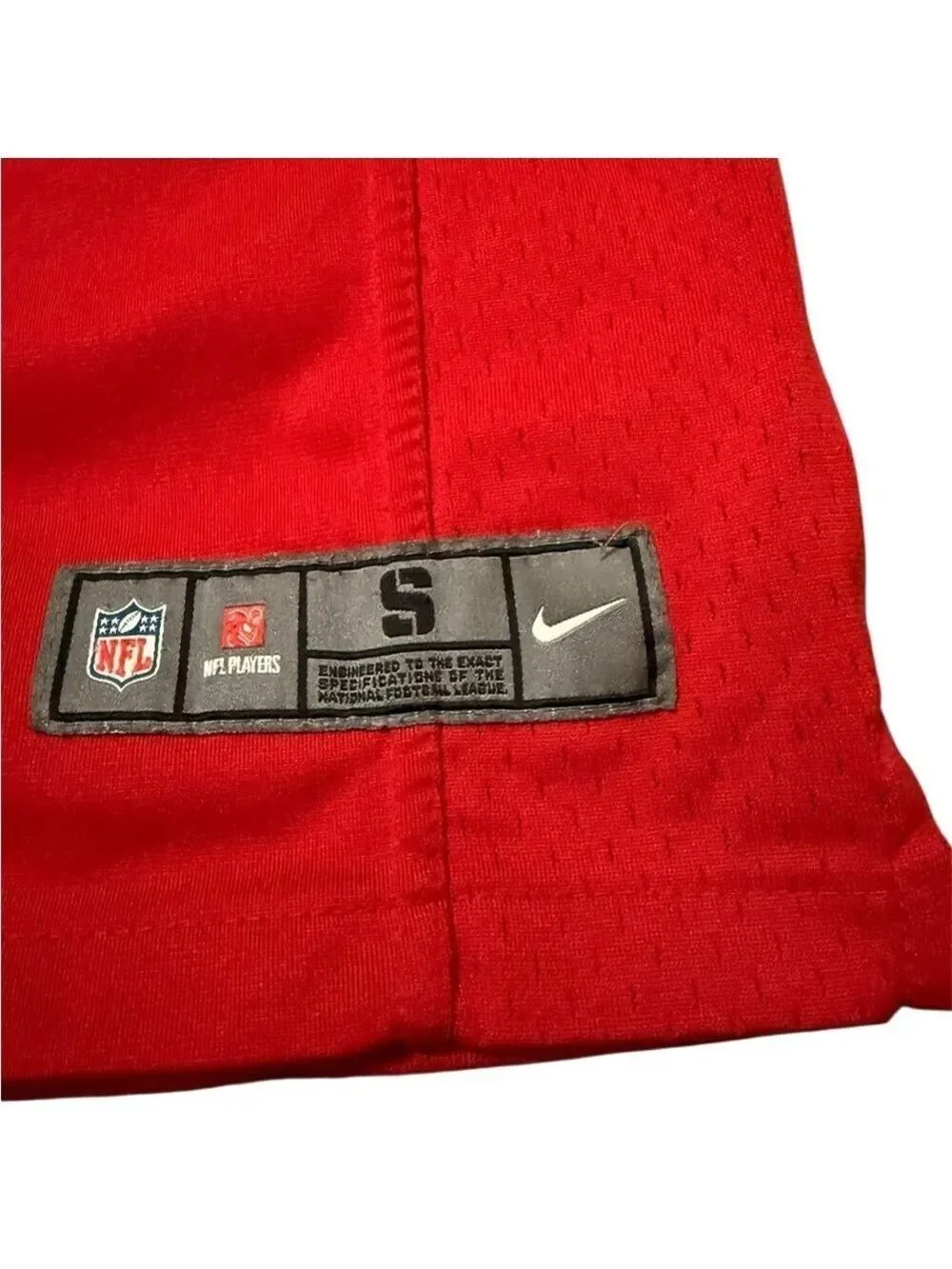 NFL Red and Black Falcons Jersey with Number 11